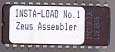 Insta-Load Eprom containing my Z80 assembler program